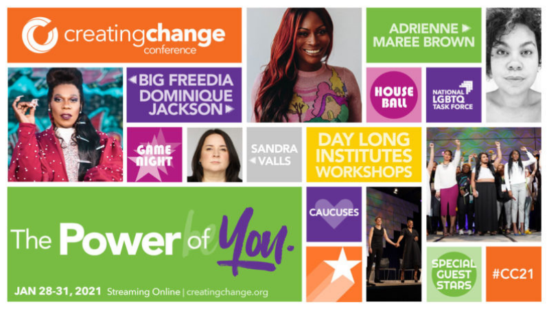 Creating Change is an LGBTQ Activist conference.